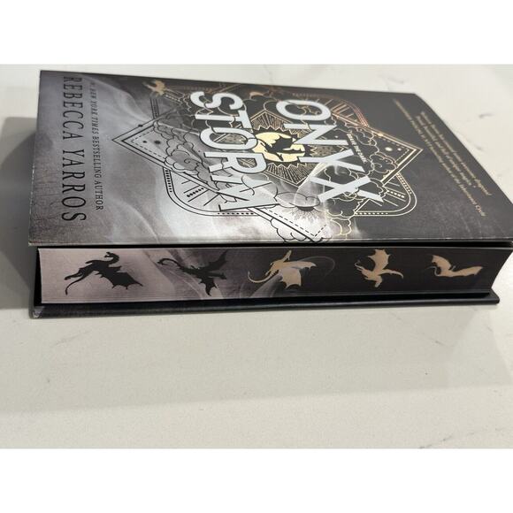 Onyx Storm - Deluxe Limited Edition - Rebecca Yarros 2025, In Hand Ready To Ship - Picture 4 of 11